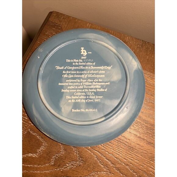 Inoclay Studios Love Sonnets Of Shakespeare‎ "Shall I Compare Thee" Bradex 4080D - Picture 6 of 15